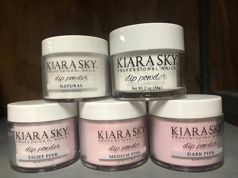 KIARA SKY DIPPING POWDER STARTER KIT PART 2 ( With Double Size )