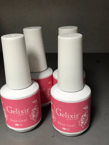 GELIXIR BASE COAT 0.5 OZ ( FROM 1PC - 4PCS )