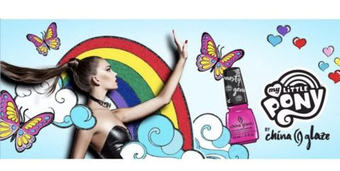 CHINA GLAZE NEW COLLECTION MAGIC COLORS MY LITTLE PONY SET OF 12 [83984 - 83995]