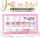 Kiara Sky Dipping Powder System Color Kit with free dipcase ( recycle System )