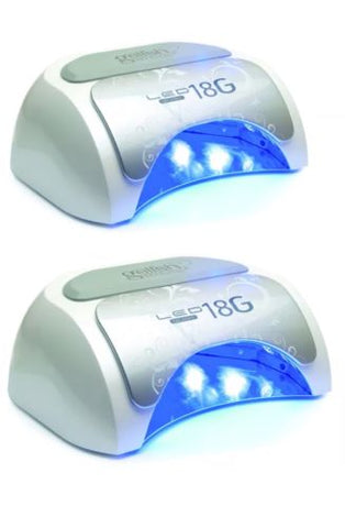 2 Gelish 18G Professional 5 Finger Salon Gel Nail Polish LED lamps SPECIAL DEAL