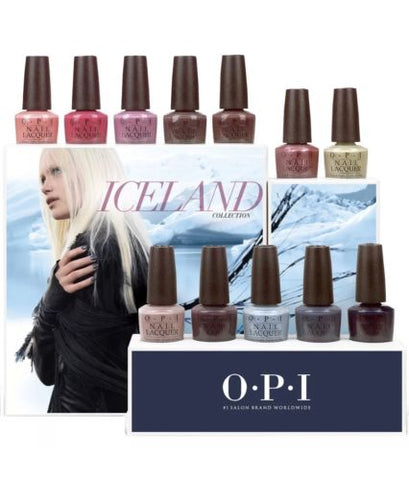 OPI FALL 2017 COLLECTION ICELAND 12 NAIL LACQUERS