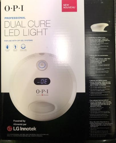 OPI Professional Dual Cure LED Light GL902 GelColor Gel Lamp Dryer - New 2017
