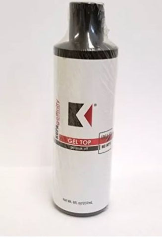 GelFinity Soak Off Gel TopCoat Gloss 8oz (Refill size) fast shipping !