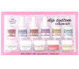 Kiara Sky Dipping Powder System Color Kit with free dipcase ( recycle System )