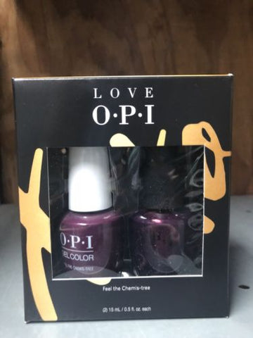 OPI LOVE XOXO DUO PACK FEEL THE CHEMIS-TREE 0.5 oz