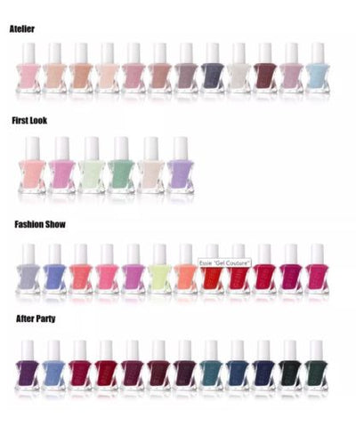 ESSIE GEL COUTURE FULL COLORS 107 bottles