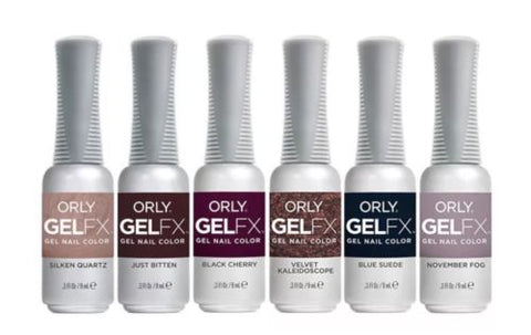 ORLY GEL FX " VELVET DREAM FALL" Hot Colors collection