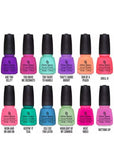China Glaze Sunsational Nail lacquer Summer Collection Full 12 pcs