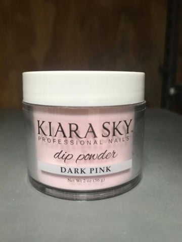 Kiara Sky Dip Dipping Powder D402DM - Dark Pink 2oz / 56g