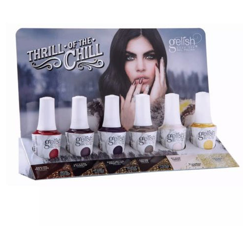Harmony Gelish THRILL OF THE CHILL Soak Off Gel Full 6pcsl Collection