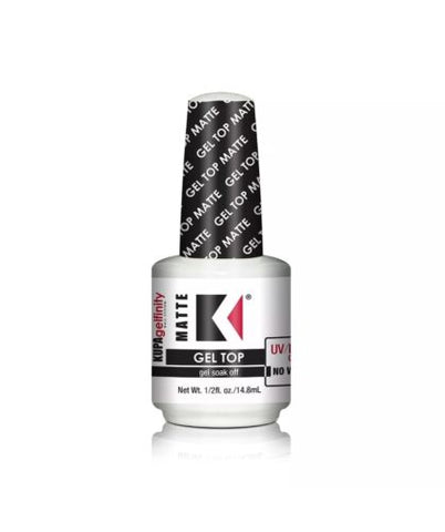 Kupa Gelfinity Top Coat Matte Gel Polish 0.5oz !!